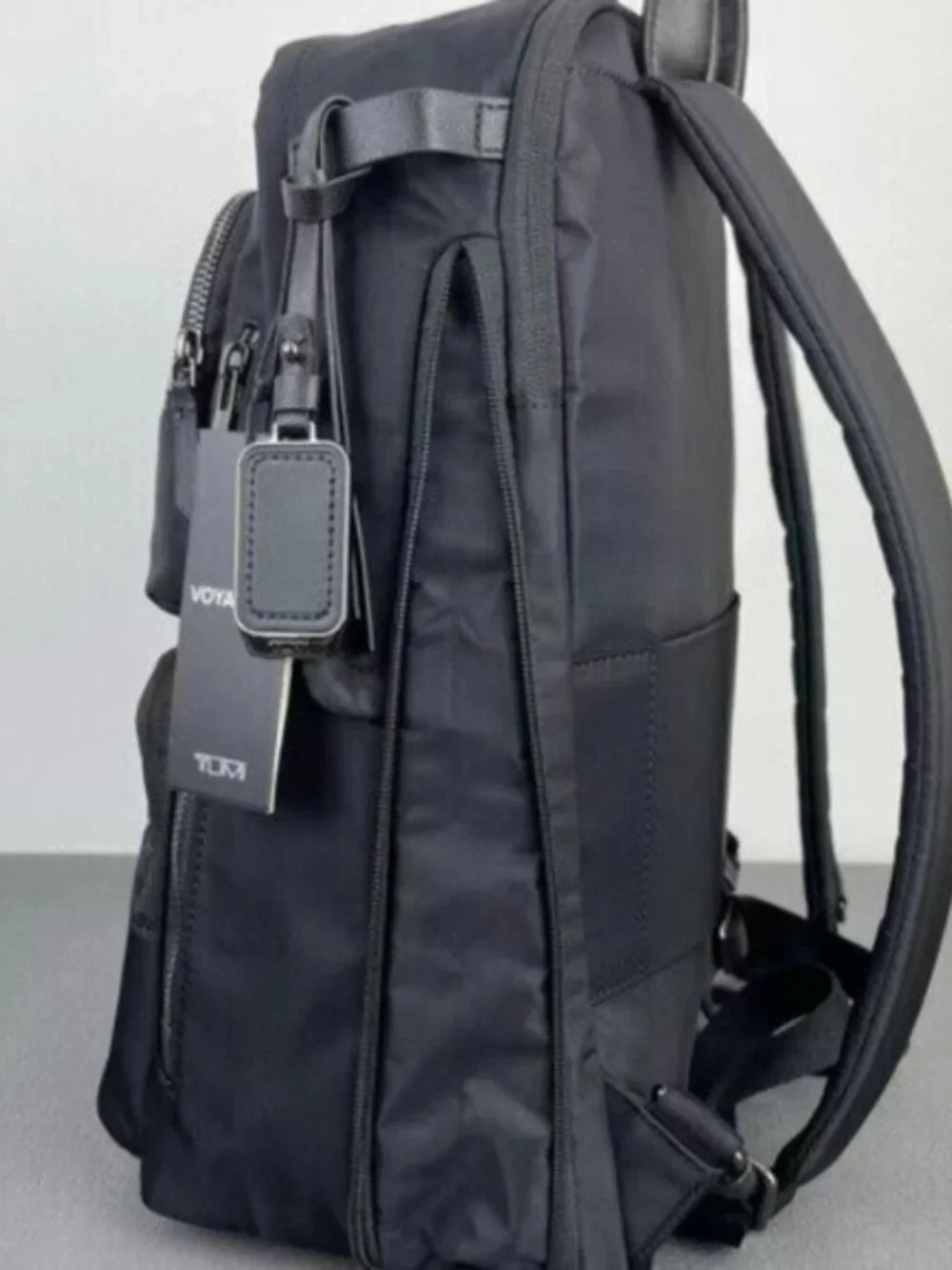 🍒🍒TUMI Voyageur Montana Backpack Black/Gunmetal - beautiful like-new condition - Picture 10 of 10
